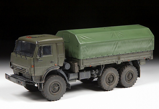 Российский трехосный грузовик К-5350 «Мустанг»/3697