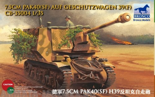 Немецкая САУ 7.5cm PaK40(SF) auf Geschutzwagen 39(f)/cb35004