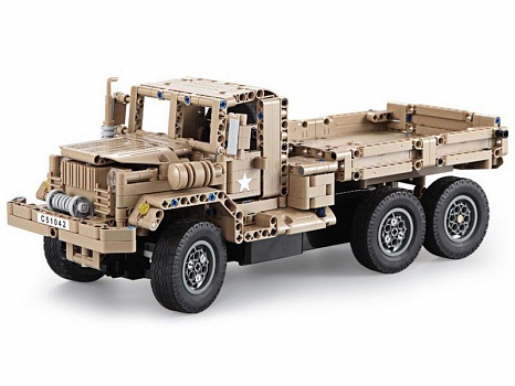 Конструктор CADA deTech военный грузовик/C51042W