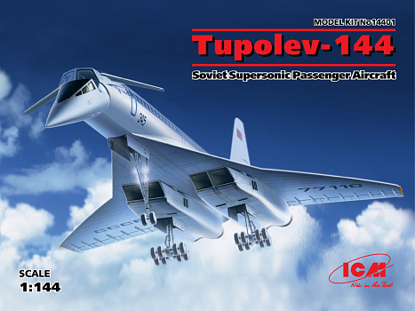 Ту-144 Советский сверхзвуковой пассажирский самолет/14401