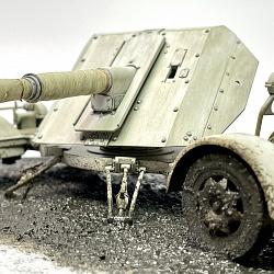 PaK 43 German 8,8 antitank gun