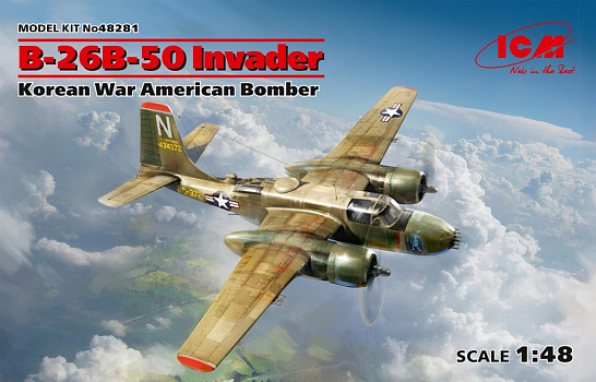 B-26B-50 Invader, американский бомбардировщик Корейской войны/48281