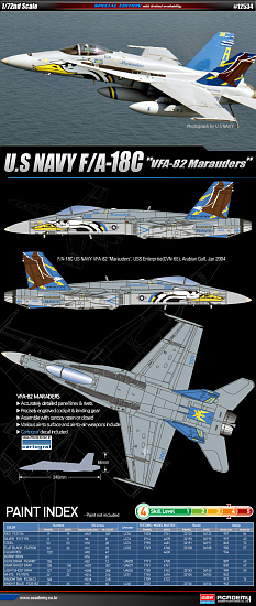 F/A-18C Hornet VFA-82 Marauders/12534