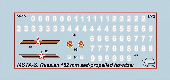 Российская 152-мм гаубица МСТА-С/5045