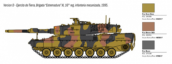 Модель танка ЛЕОПАРД 2А4/6559