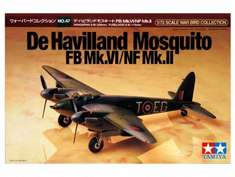Британский самолёт De Havilland Mosquito FB Mk.VI/HF Mk.II (1:72)/60747