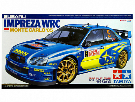 Модель автомобиля Subaru Impreza WRC Monte Carlo `05 (1:24)/24281