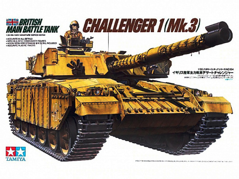 Британский основной танк Br.Challenger 1 Mk.3 (1:35)/35154
