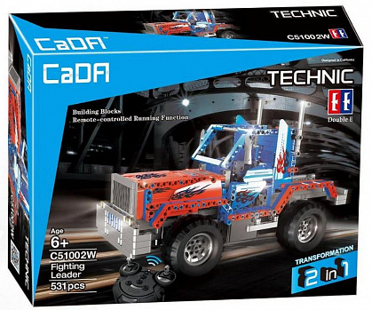 Конструктор CaDA Technic грузовик / джип "Оптимус Прайм"/C51002W