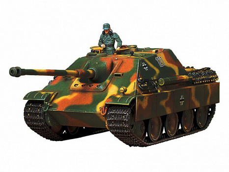 Немецкое самоходное 80 мм. противотанковое орудие Jagdpanther (поздняя версия) (1:35)/35203
