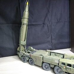 Пусковая установка 9к72 "Эльбрус" с ракетой Р17..