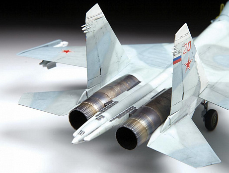 Су-27УБ российский учебно-боевой самолёт.7294 Су-27УБ