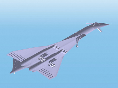 Ту-144 Советский сверхзвуковой пассажирский самолет/14401