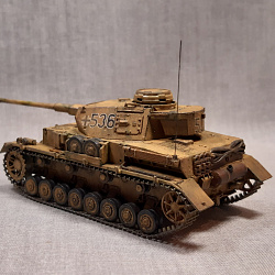 Немецкий средний танк Pz.IV Ausf.H (Т-IVH) 1:72