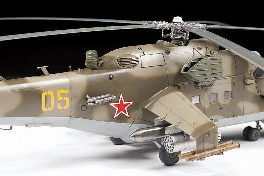 Советский ударный вертолет Ми-24ВВП/4823