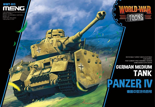 World War Toons Panzer IV German Medium Tank/WWT-013