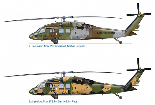 Вертолет UH - 60 Black Hawk "Night Raid"/1328