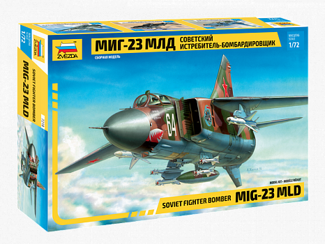 Советский истребитель-бомбардировщик МиГ-23МЛД/7218