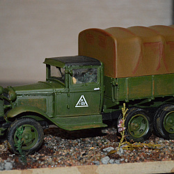 Советский армейский грузовик