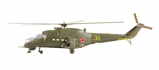 Советский ударный вертолет Ми-24В/7403