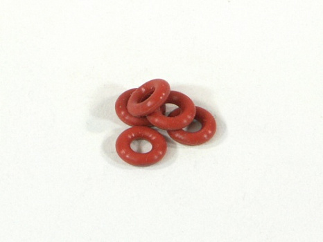 Сальник O-RING P-3 (RED/ SILICONE) 5шт SILICON O-RING P-3 (RED) (5 pcs) для моделей HPI/6819