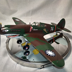 Curtiss P-40 "Warhawk"- "Летающий тигр", "Academy" 1/48