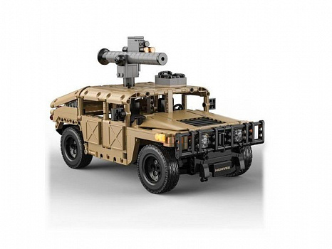 Радиоуправляемый конструктор CADA военный бронированный автомобиль HumVee/C51202W