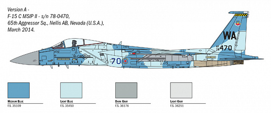 Модель самолета F-15C EAGLE/1415
